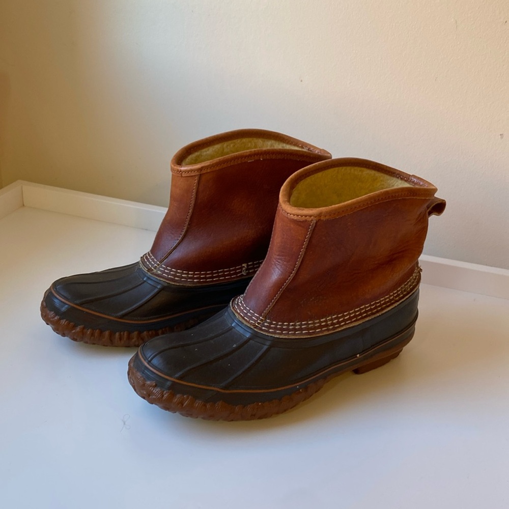 Vintage LLBean Boots Women’s Size 9 Sherpa Lined